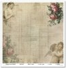 Papeles Scrapbooking SLS-068 Flower Post - Rose
